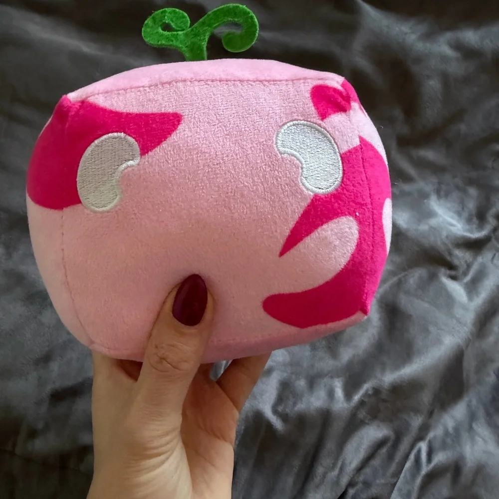 Pink and Green Plush Toy